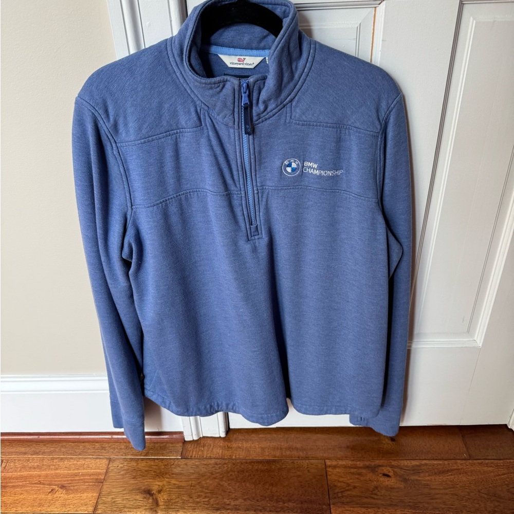 Vineyard Vines BMW Championship Blue Pullover